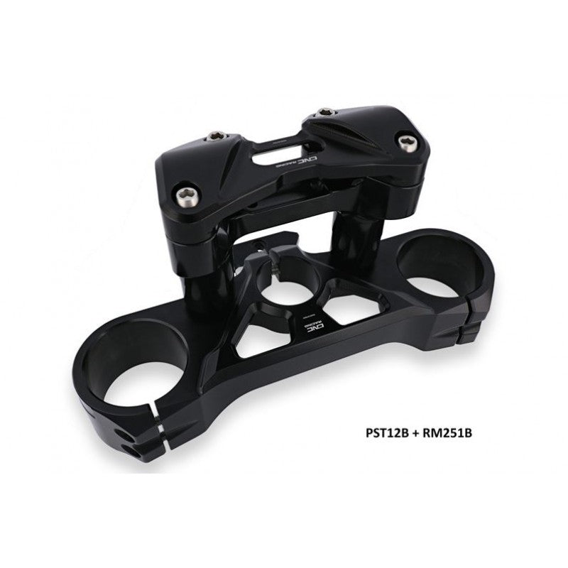 PST12 - CNC Racing Upper for Triple Clamp Kit for Ducati Multistrada 1200 (2015-2017) and 950 (2017+)