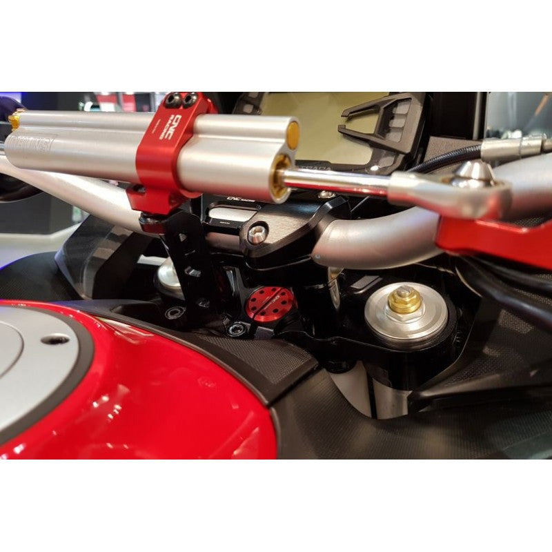 PST12 - CNC Racing Upper for Triple Clamp Kit for Ducati Multistrada 1200 (2015-2017) and 950 (2017+)