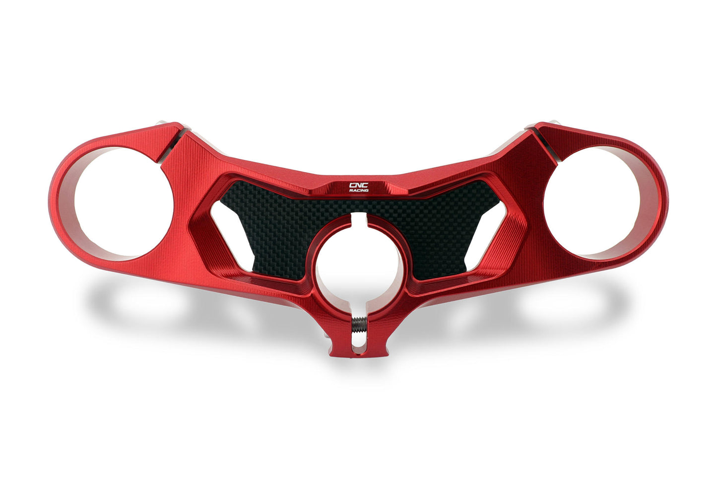 PST17 - CNC Racing Carbon Fiber Inlay Upper Triple Clamp Kit for Ducati Panigale V4 / S / R / Speciale