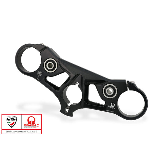 PST18BPR - CNC Racing PRAMAC RACING LIMITED EDITION Upper Triple Clamp Kit for Ducati Streetfighter V4 / S / SP