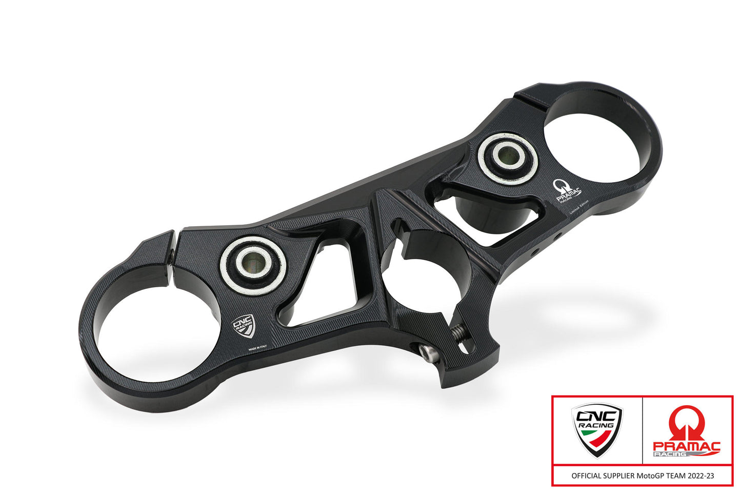 PST18BPR - CNC Racing PRAMAC RACING LIMITED EDITION Upper Triple Clamp Kit for Ducati Streetfighter V4 / S / SP