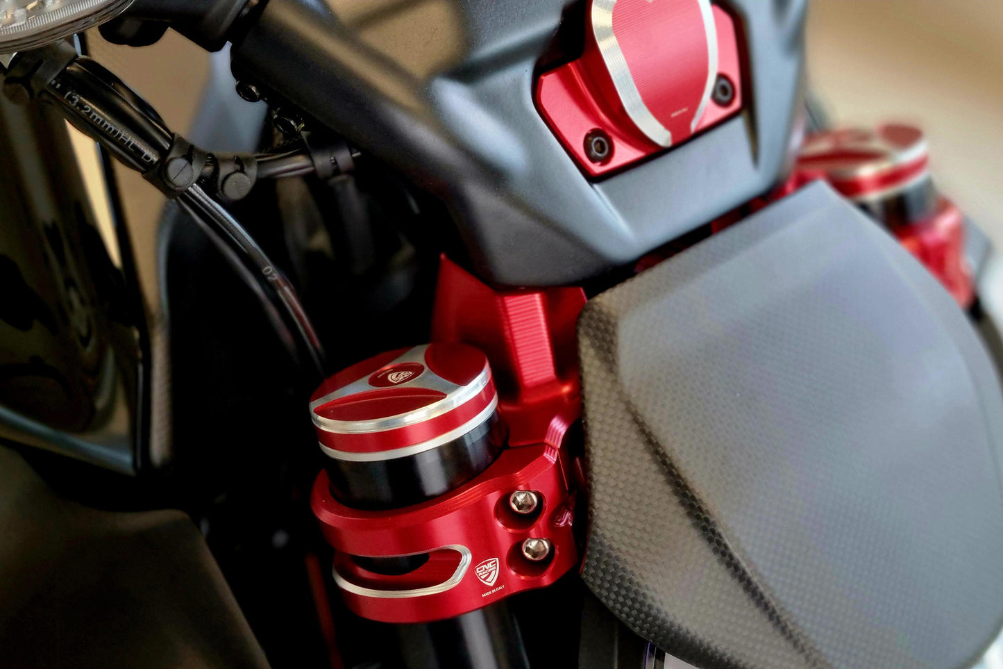 PST20 - CNC Racing Billet Upper Triple Clamp for Ducati Diavel V4