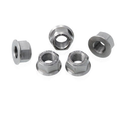 DA383X - CNC Racing Titanium Flange and Sprocket Nuts for Ducati's, MV Agusta F4/B4 (>09), F3/B3 (2018+), and 2015+ Aprilia RSV4/Tuono V4 - M10x1.25