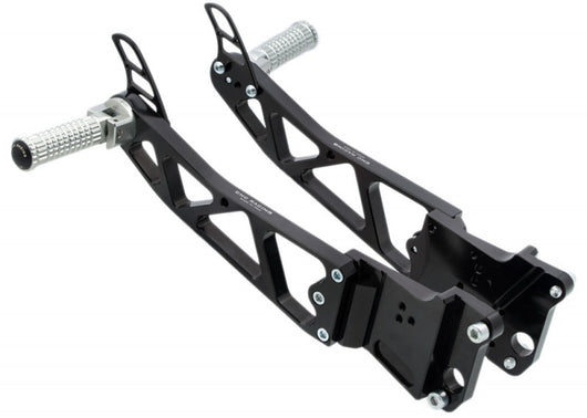 PE110B - CNC Racing Passenger Rearsets for Ducati Monster 1100/796/696