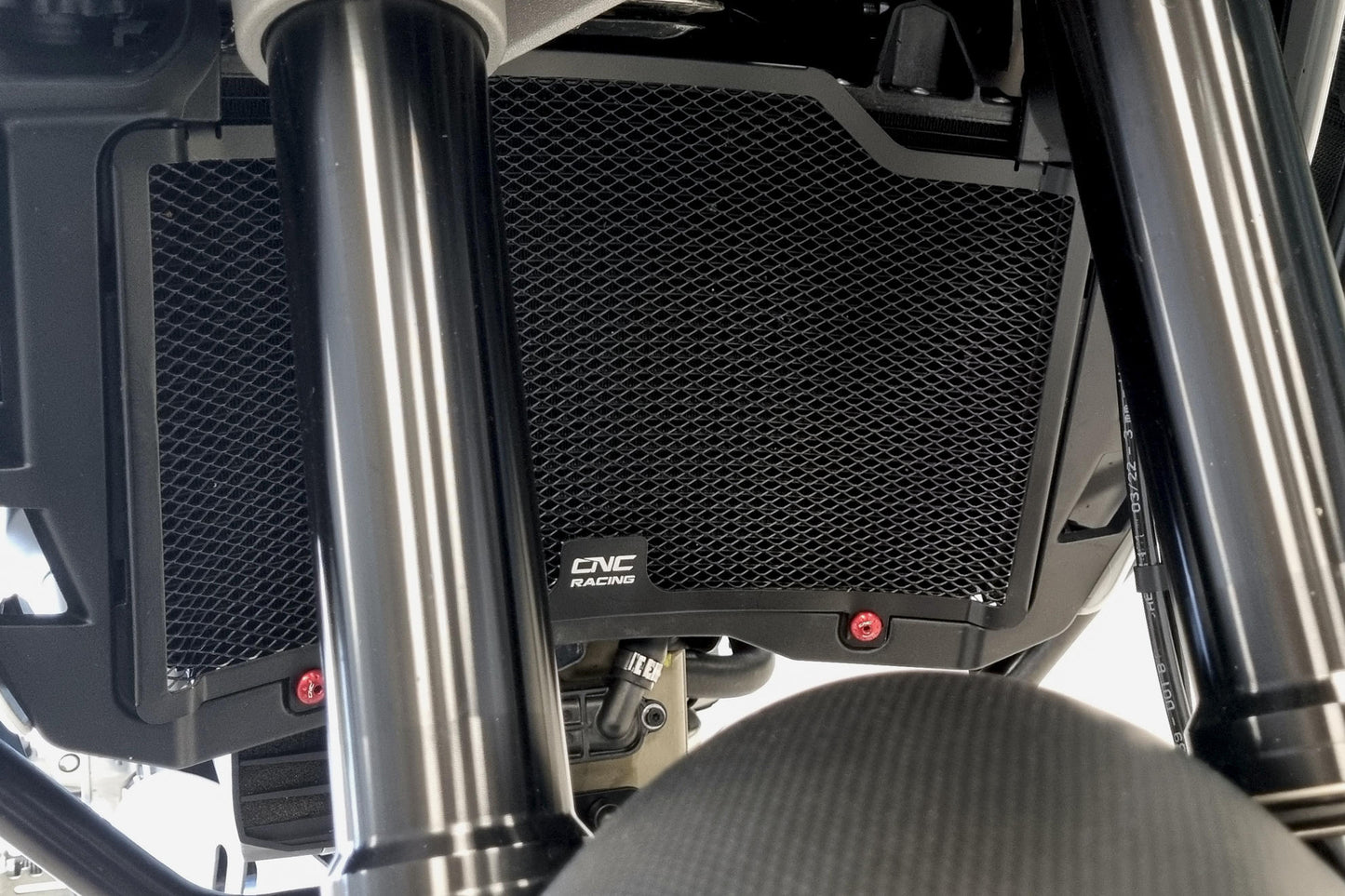 RA072B - CNC Racing Radiator Guard for Ducati DesertX