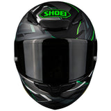 SHOEI - RF-1400 Capriccio - BLACK/GREY/GREEN (TC4)