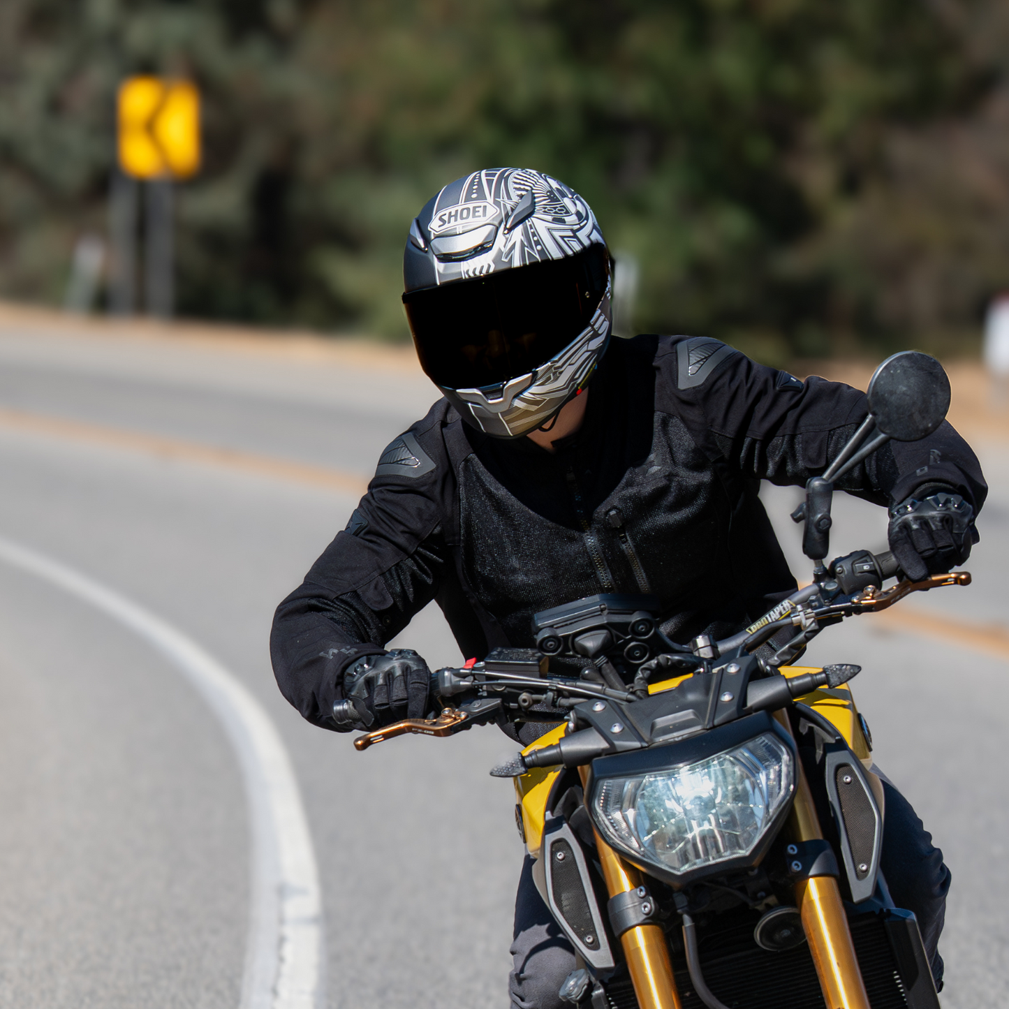 SHOEI - RF-1400 Beaut - WHITE/YELLOW (TC3)
