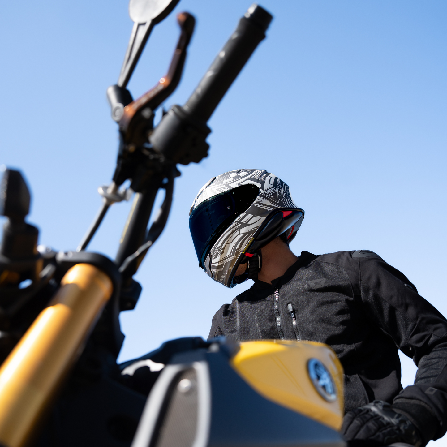 SHOEI - RF-1400 Beaut - WHITE/YELLOW (TC3)