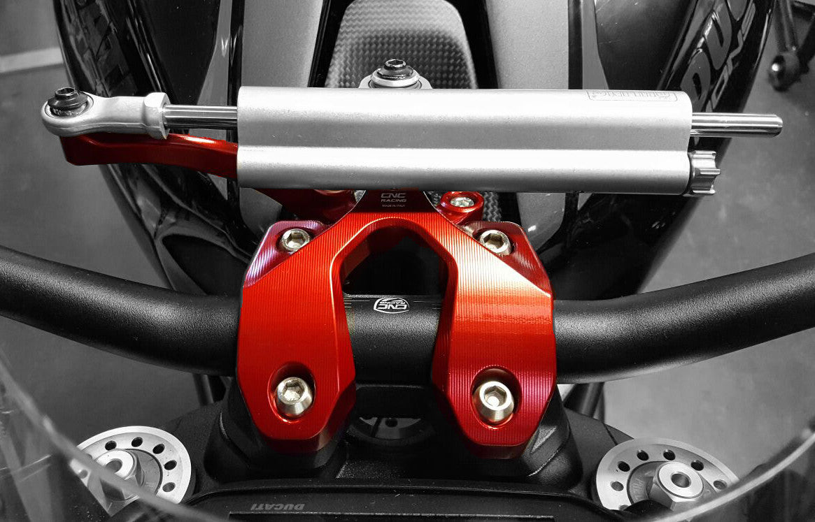 RM250 - CNC Racing Handlebar Clamp for use with Steering Damper for Ducati Monster 1200/S/R