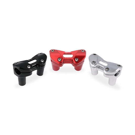 RM251 - CNC Racing Handlebar Clamp Kit with Riser for Ducati Multistrada V4 / 1260 / 1200 / 950 / V2 (2015+)