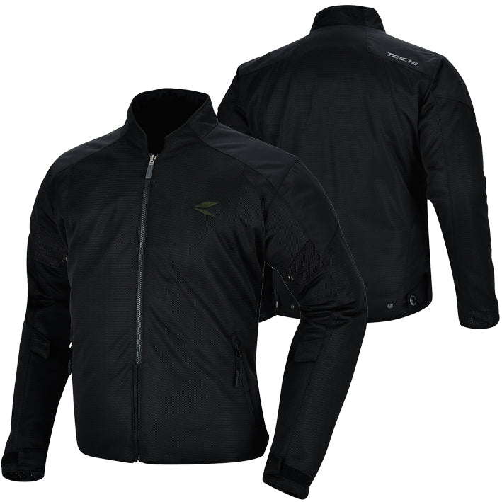 RS Taichi - CREW MESH JACKET BLACK  RSJ323