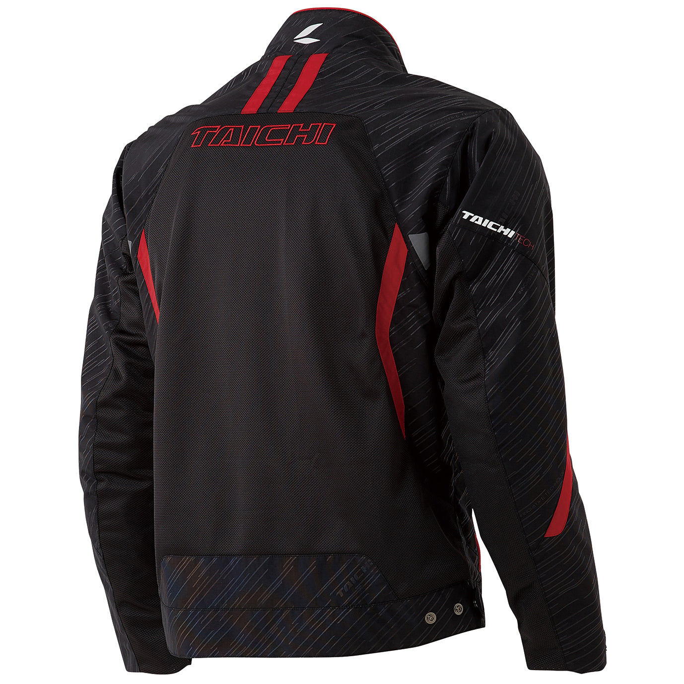 RS Taichi - TORQUE MESH JACKET BLACK/RED RSJ331