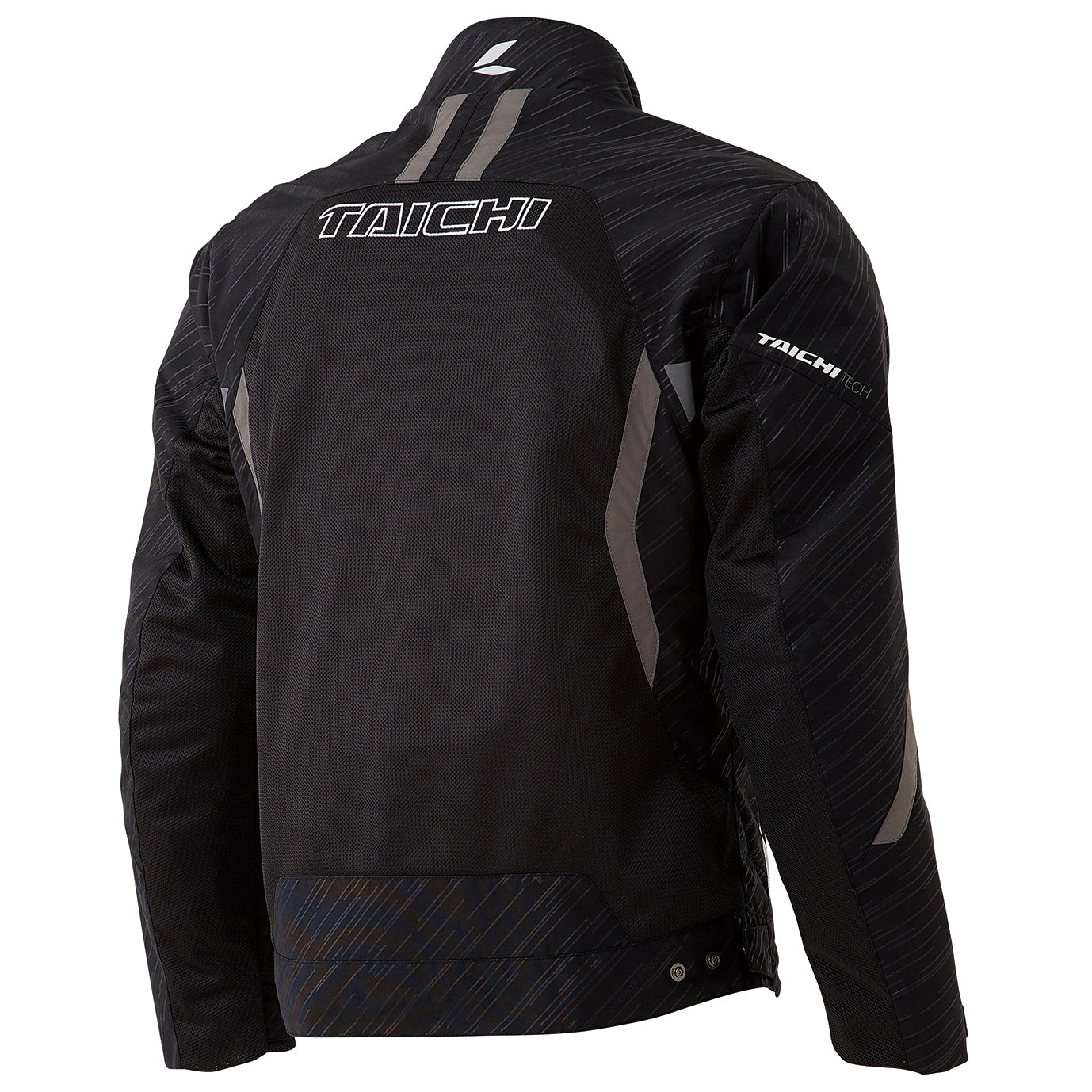 RS Taichi - TORQUE MESH JACKET BLACK/WHITE RSJ331