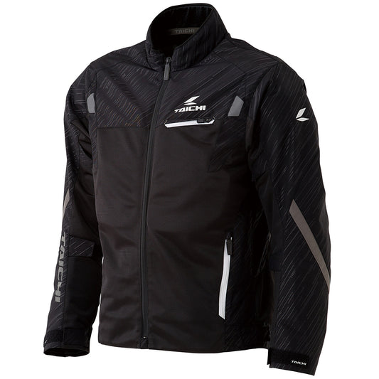 RS Taichi - TORQUE MESH JACKET BLACK/WHITE RSJ331