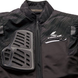 RS Taichi - TORQUE MESH JACKET BLACK/WHITE RSJ331