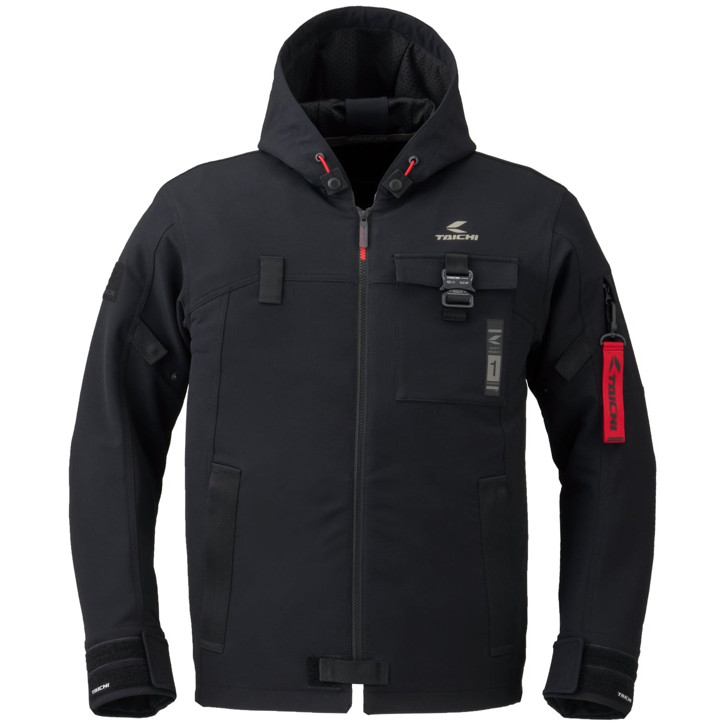 RS Taichi - QUICK DRY PARKA BLACK/RED RSJ335 (NEW COLOR)