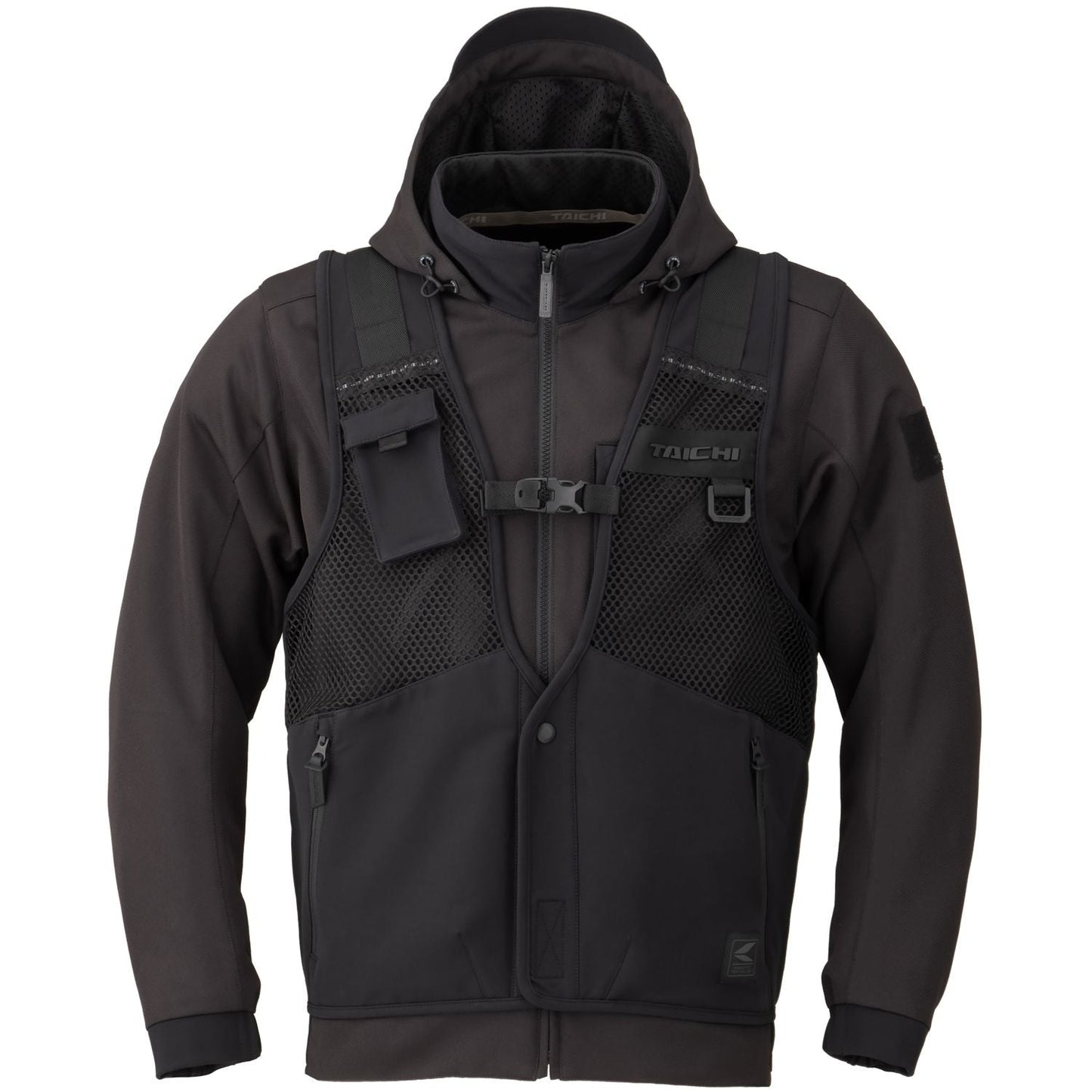 RS Taichi - OVERLAP MESH PARKA RSJ347