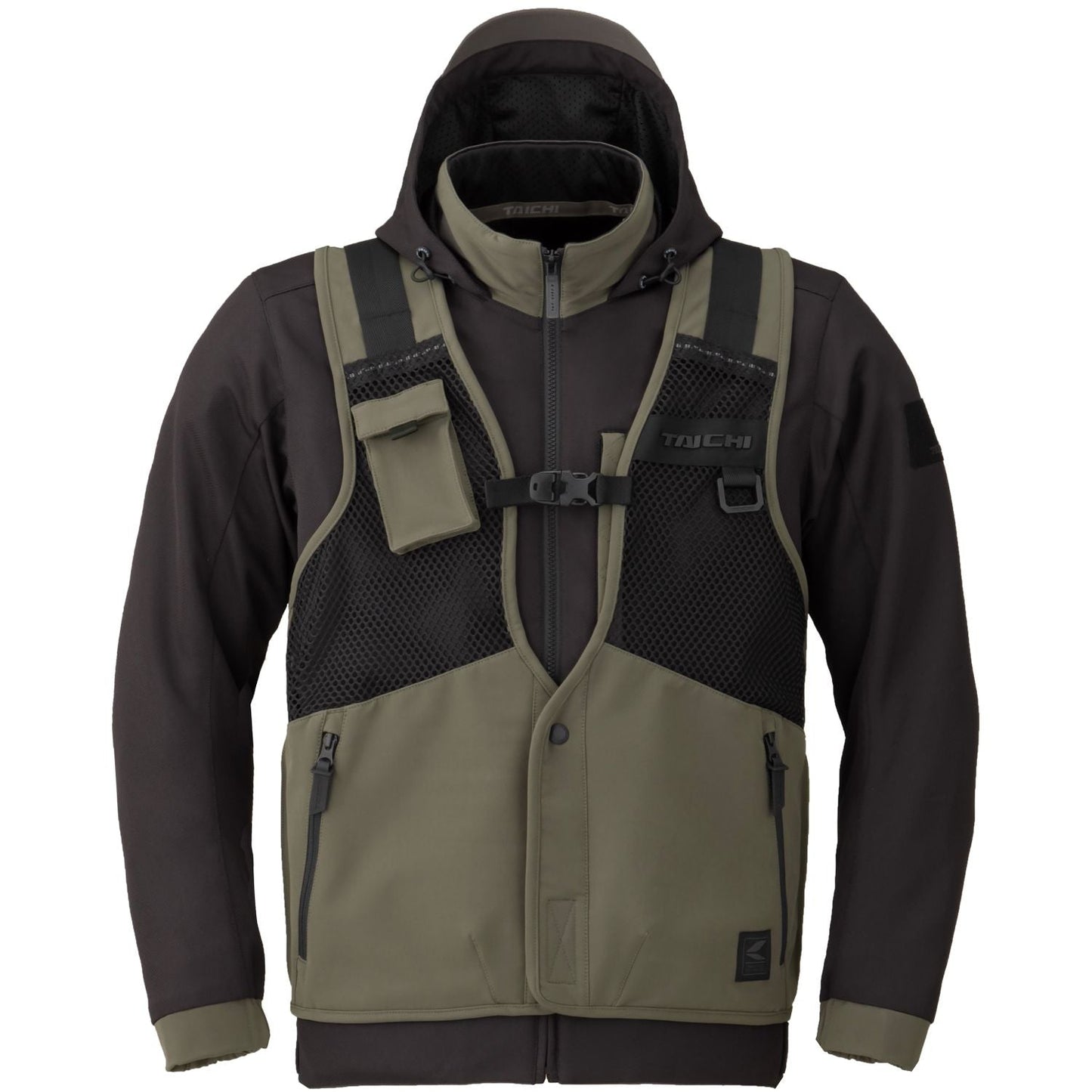 RS Taichi - OVERLAP MESH PARKA RSJ347