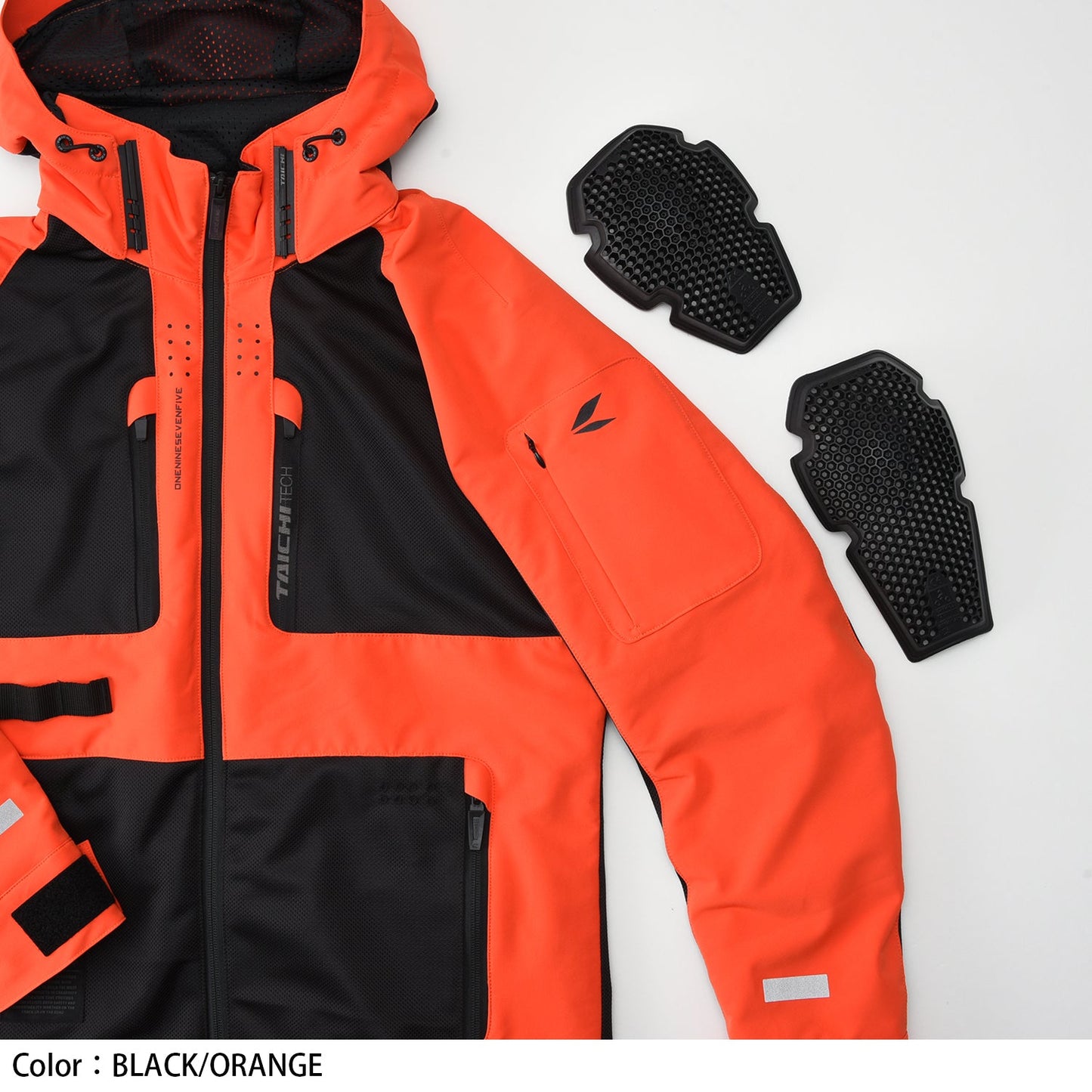 RS Taichi - AIR PARKA ORANGE/BLACK RSJ354