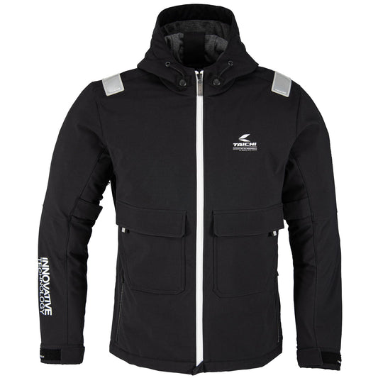 RS Taichi - SOFTSHELL MULTI PARKA BLACK/WHITE RSJ728