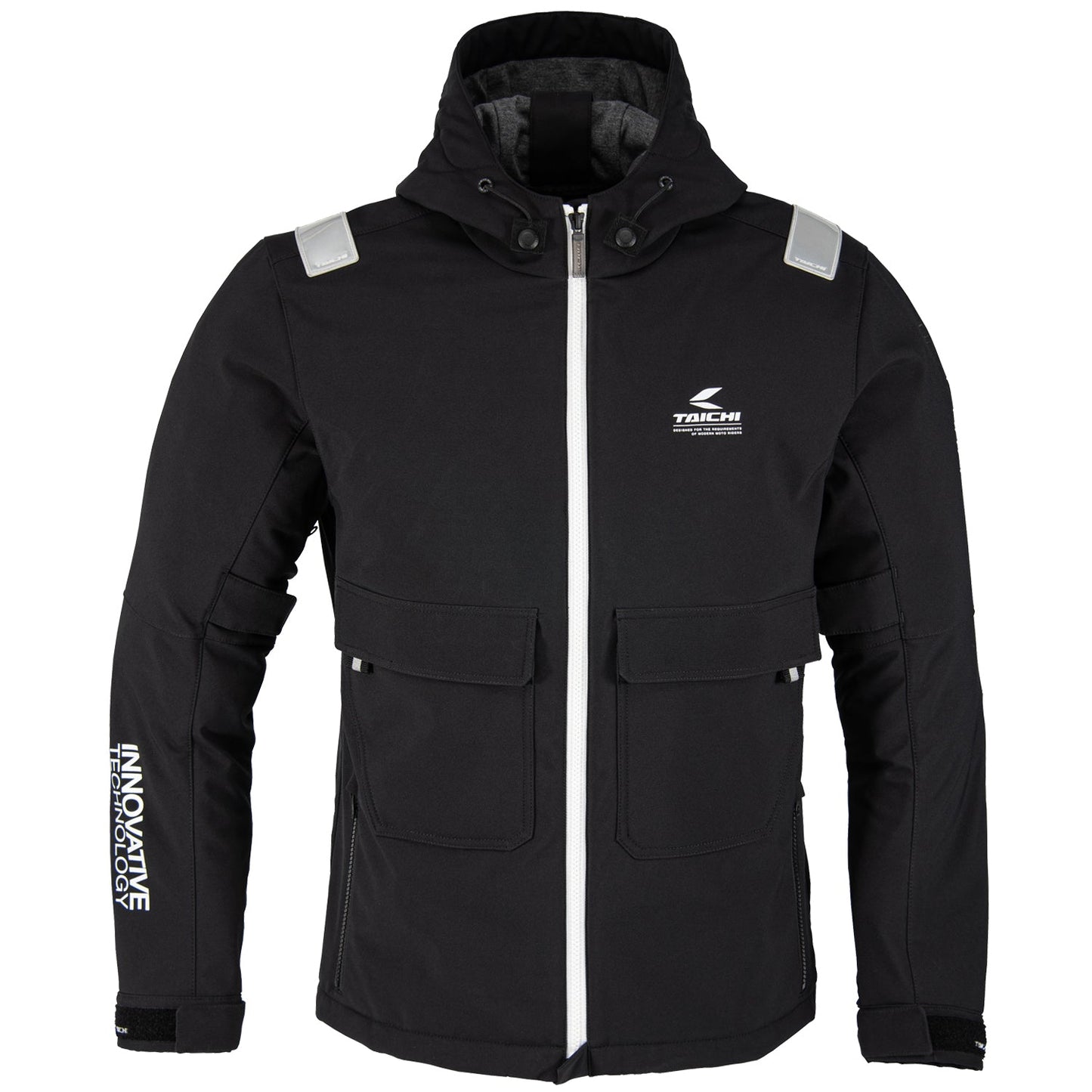 RS Taichi - SOFTSHELL MULTI PARKA BLACK/WHITE RSJ728