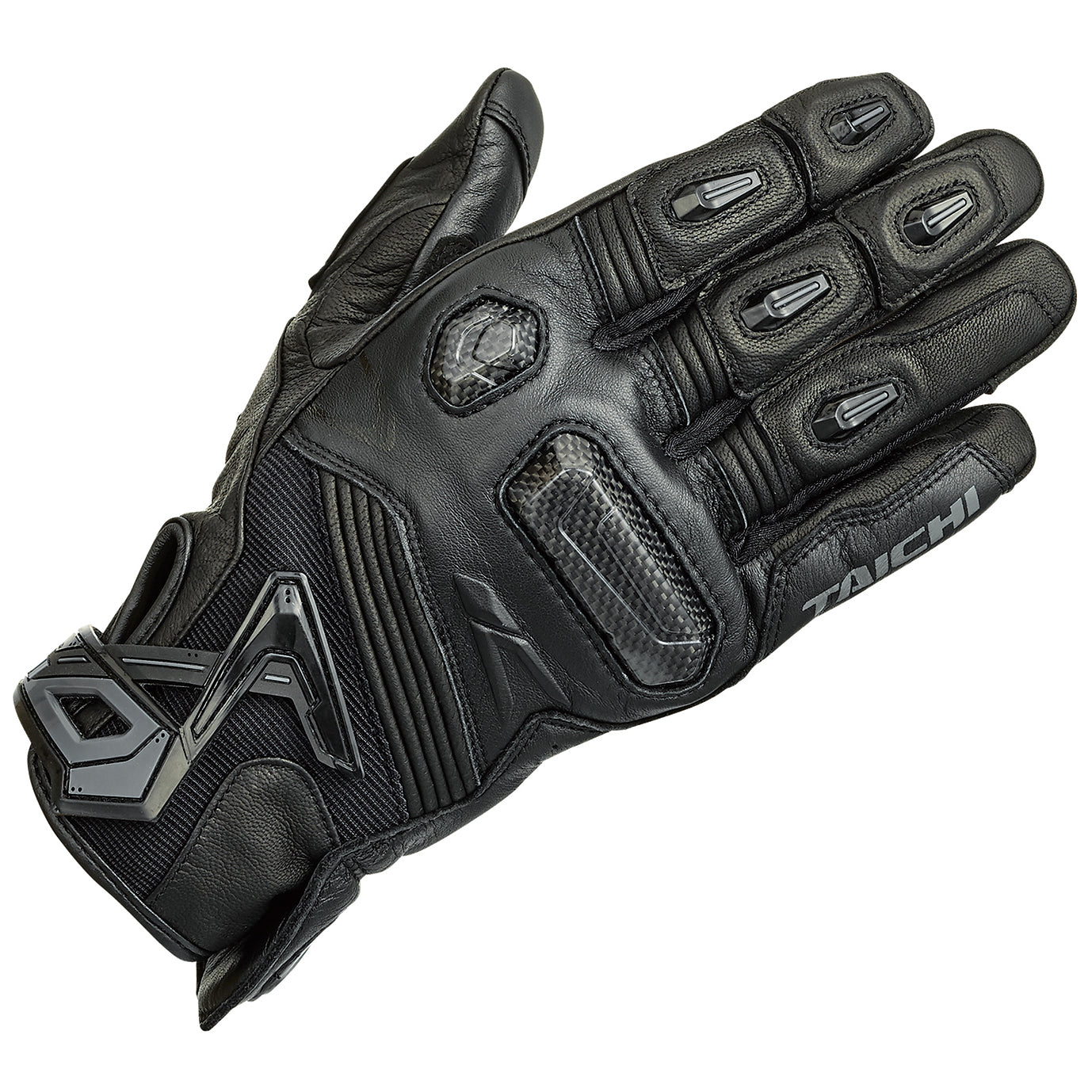 RS Taichi - RAPTOR LEATHER  GLOVE BLACK RST441