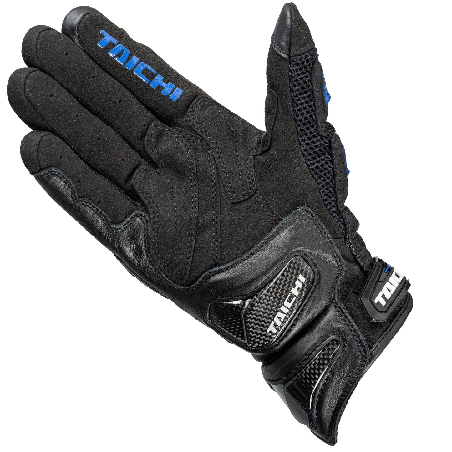 RS Taichi - RAPTOR MESH GLOVES BLACK/BLUE RST442