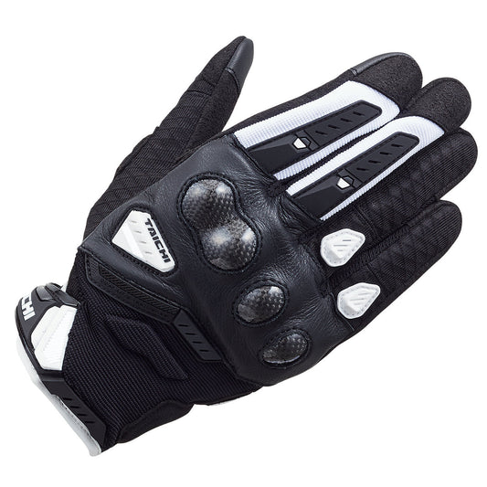 RS Taichi - VELOCITY MESH GLOVE BLACK/WHITE RST444