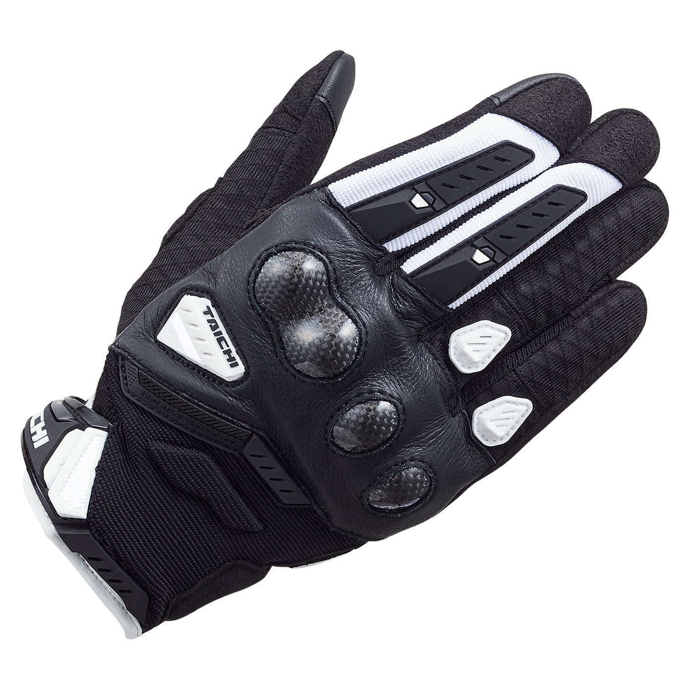 RS Taichi - VELOCITY MESH GLOVE BLACK/WHITE RST444