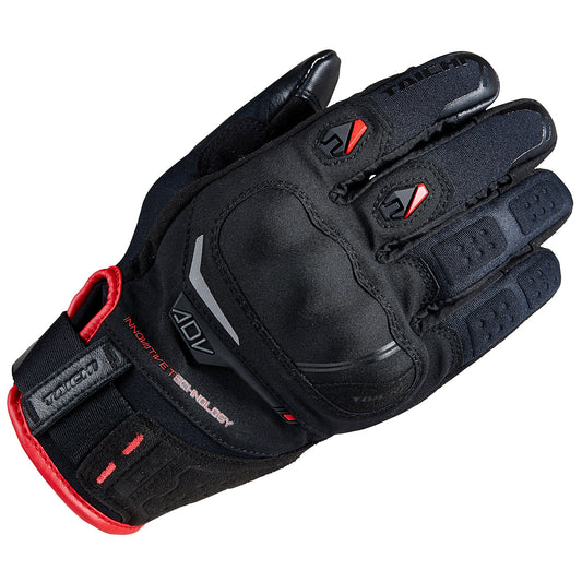 RS Taichi - DRYMASTER COMPASS GLOVE BLACK/RED RST451