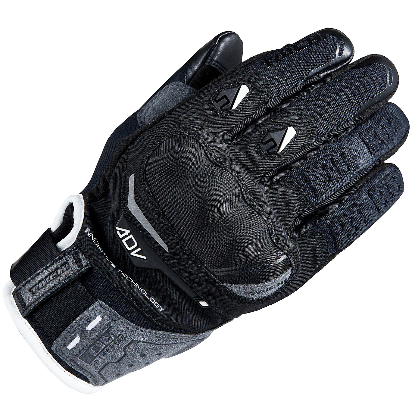 RS Taichi - DRYMASTER COMPASS GLOVE BLACK/WHITE RST451