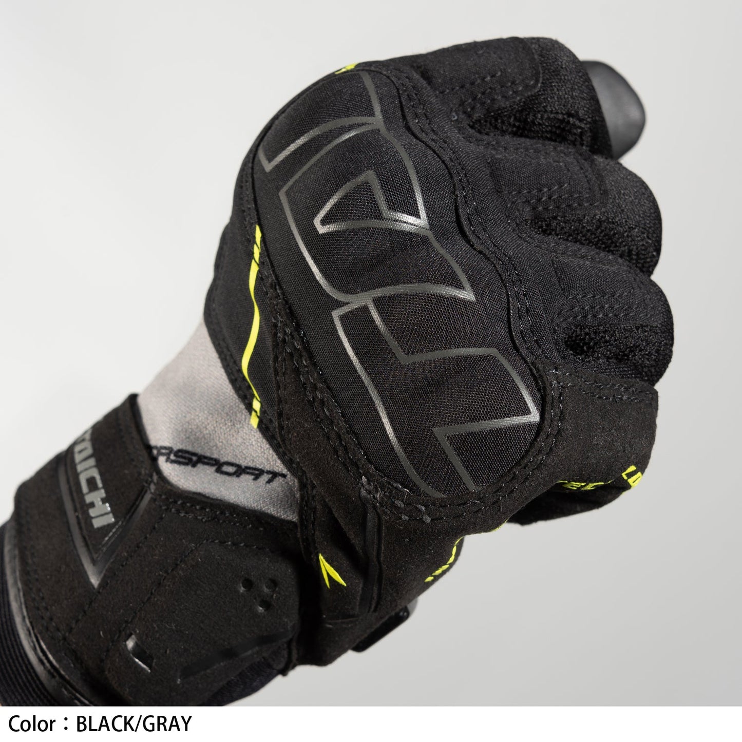 RS Taichi - STROKE AIR GLOVE BLACK/GRAY RST455