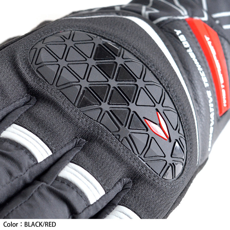 RS Taichi - SONIC WINTER GLOVE BLACK/RED RST626