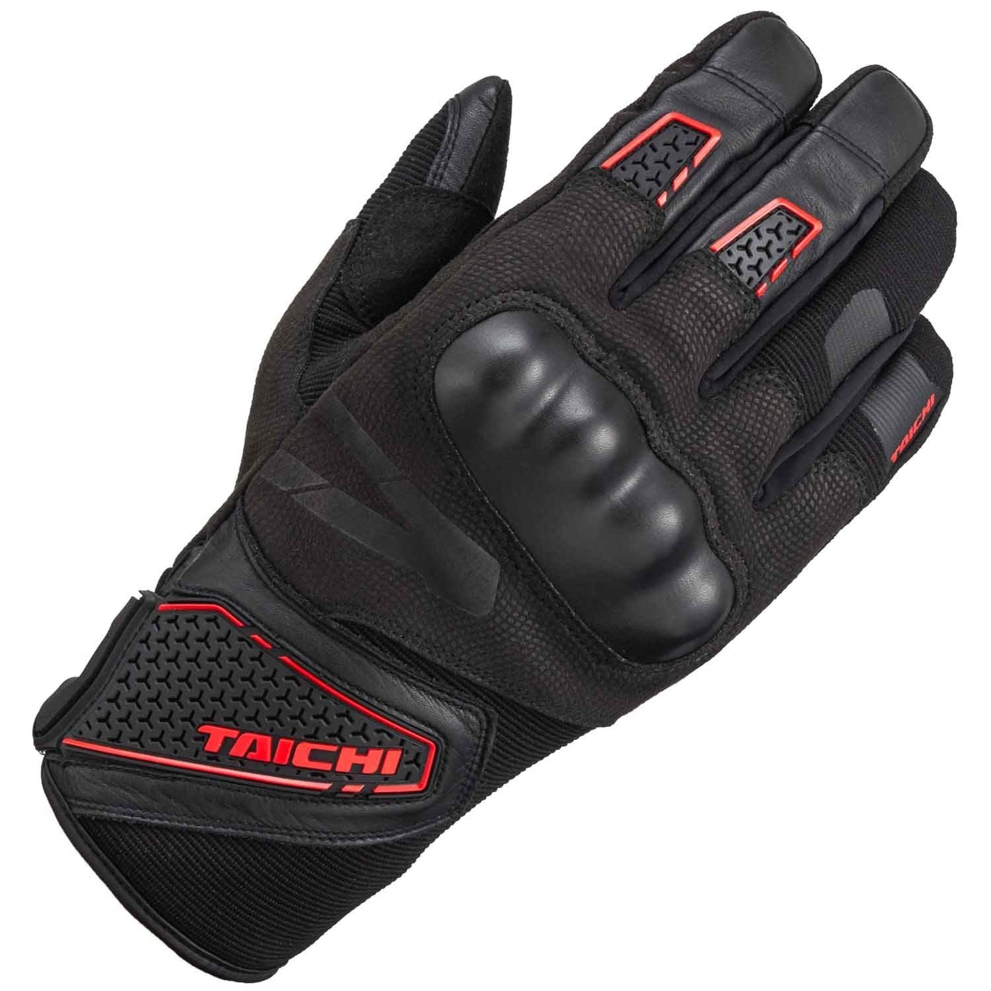 RS Taichi - MOTO URBAN WINTER GLOVES  BLACK/RED RST663