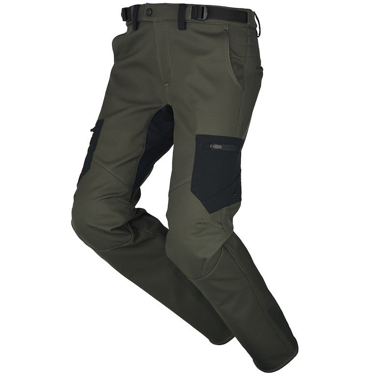 RS Taichi - WINDSTOP SOFTSHELL PANTS COMBAT GRAPHITE RSY555