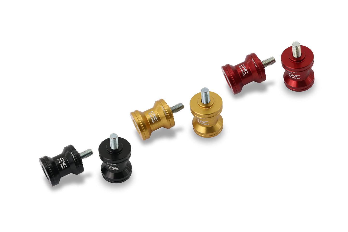 SC190 - CNC Racing Swingarm Spools - M6