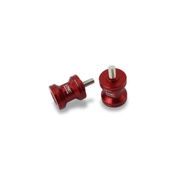 CLOSEOUT - CNC Racing Swingarm Spools - M6 - RED