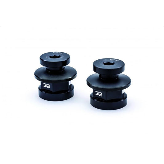 SC200 - CNC Racing Rear Wheel Axle Nut set with Rear Stand Support for Ducati Scrambler, Monster 937/797/795/696/695/400, and ST3