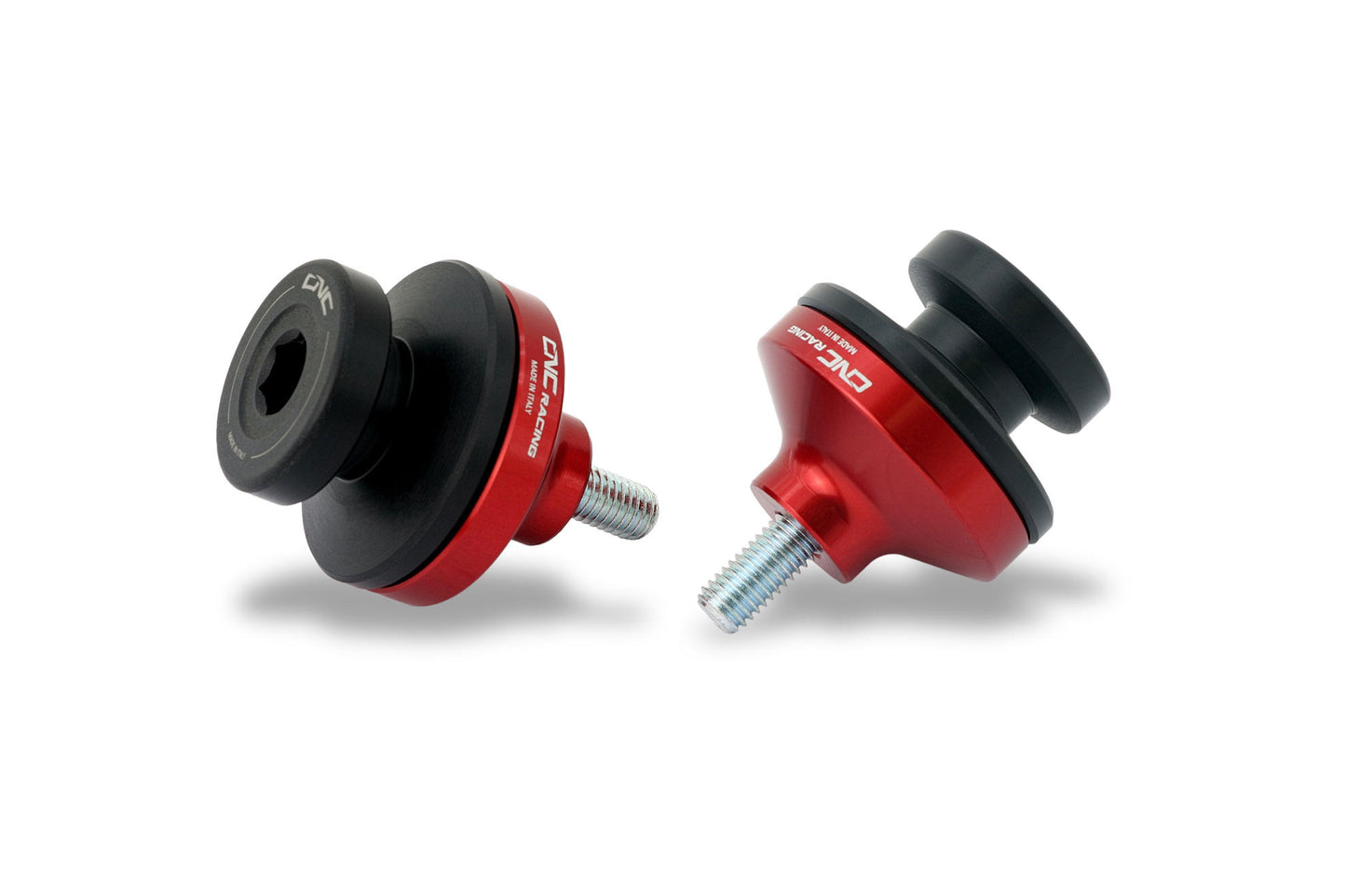 SC300 - CNC Racing Large Delrin / Aluminum Swing Arm Spools for Ducati Mulitstrada V4 / 950 / 1200 / 1260 Enduro (M8 size)