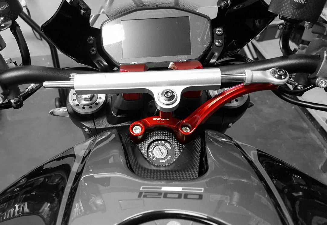 RM250 - CNC Racing Handlebar Clamp for use with Steering Damper for Ducati Monster 1200/S/R