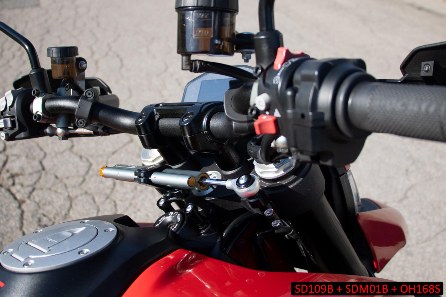 SD109B - CNC Racing Ohlins Steering Damper Mount Kit for Ducati Hypermotard 950