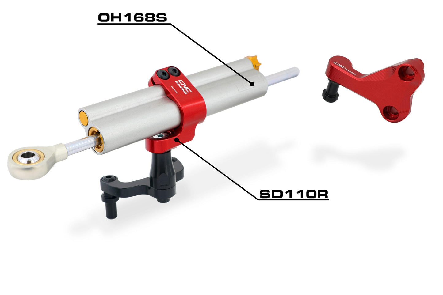 SD110 - CNC Racing - Steering Damper Mount kit - Monster 937