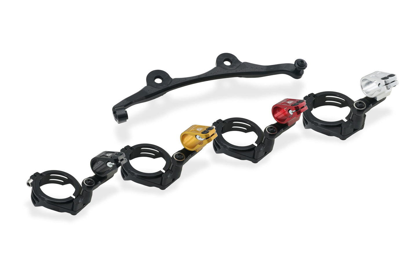 SD119 - CNC Racing Steering Damper Mount kit for Ducati Hypermotard 698 Mono