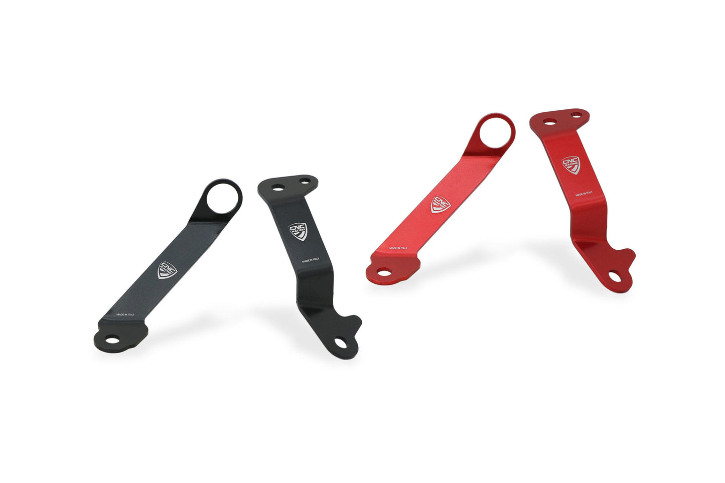 SEA16 - CNC Racing - Aluminum Front Reservoir Brackets - Panigale