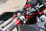 SEA19 - CNC Racing Aluminum Front Reservoir Brackets for Ducati Hypermotard 698 Mono