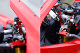 SEA21 - CNC Racing Aluminum Front Reservoir Brackets for the Ducati Panigale V4 (2025+)