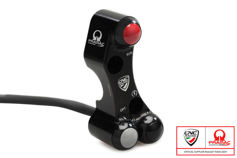 SWD06BPR - CNC Racing PRAMAC RACING LIMITED EDITION Right Hand Side Billet Switch for use with Brembo Forged & Billet Brake Master Cylinders for Ducati's