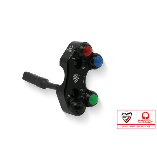 SWD16BPR - CNC Racing PRAMAC RACING LIMITED EDITION Right Hand Side Billet Switch for use with OE & Brembo RCS Brake Master Cylinders for Ducati Panigale V4 R / SP