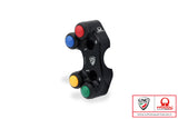 SWD22BPR - CNC Racing PRAMAC RACING LIMITED EDITION Left Hand Side Billet 4 Button RACE Switch for use with OE & Brembo RCS Brake Clutch Master Cylinders for Ducati Pangiale V2