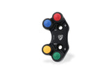 SWD22B - CNC Racing Left Hand Side Billet 4 Button RACE Switch for use with OE & Brembo RCS Brake Clutch Master Cylinders for Ducati Panigale V2